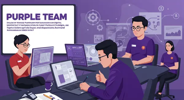 Purple Team dalam Cybersecurity: Memperkuat Pertahanan Digital Menggali konsep Purple Team dalam cybersecurity dan bagaimana pendekatan ini dapat meningkatkan keamanan siber kita.