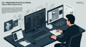 Menghadapi Brute Force Attack dalam Cybersecurity Panduan lengkap dan ramah tentang cara menghadapi Brute Force Attack dalam Cybersecurity.