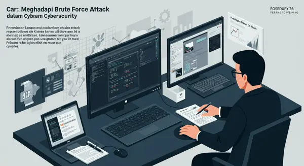 Menghadapi Brute Force Attack dalam Cybersecurity Panduan lengkap dan ramah tentang cara menghadapi Brute Force Attack dalam Cybersecurity.
