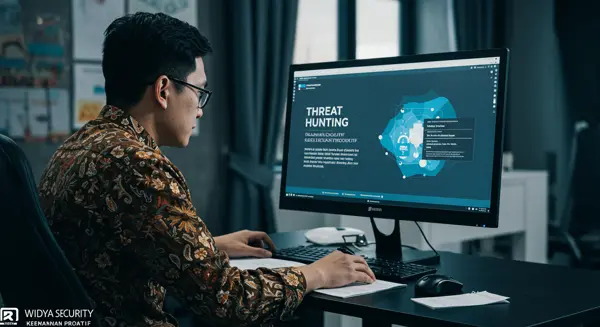 Threat Hunting dalam Cybersecurity: Keamanan Proaktif Explore the significance of Threat Hunting in cybersecurity with an authoritative perspective from Widya Security, a leading cybersecurity firm in Indonesia.