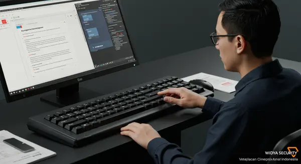 Keylogger dalam Cybersecurity: Studi Kasus Menjelajahi penggunaan keylogger dalam dunia cybersecurity melalui studi kasus dari Widya Security, perusahaan cyber security asal Indonesia.