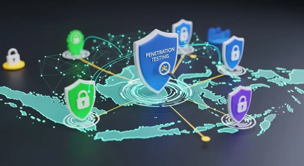 Service Provider dalam Bidang Cybersecurity di Indonesia Artikel ini membahas tentang peran dan layanan dari service provider di bidang cybersecurity, termasuk solusi seperti penetration testing yang ditawarkan oleh Widya Security.