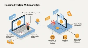 Memahami Session Fixation: Risiko dan Solusi dalam Cybersecurity Artikel ini membahas tentang session fixation, suatu teknik serangan dalam cybersecurity, serta cara mencegahnya.