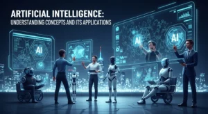 Artificial Intelligence: Memahami Konsep dan Penerapannya Artikel ini membahas tentang Artificial Intelligence, konsep, penerapan, jenis-jenis, manfaat, kelemahan, dan risikonya, serta contoh dalam kehidupan sehari-hari.