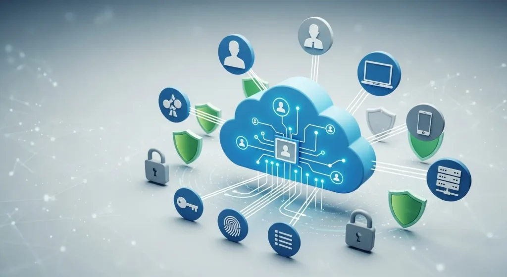 Cloud Identity Management Dalam Cybersecurity Pelajari tentang pentingnya cloud identity management bagi keamanan data di dunia cloud computing.