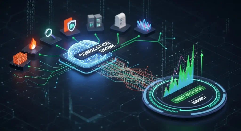 SIEM Correlation Engine: Keunggulan dalam Cybersecurity Artikel ini membahas tentang keunggulan SIEM Correlation Engine dalam cybersecurity dengan studi kasus implementasi yang nyata, ditulis oleh Widya Security.