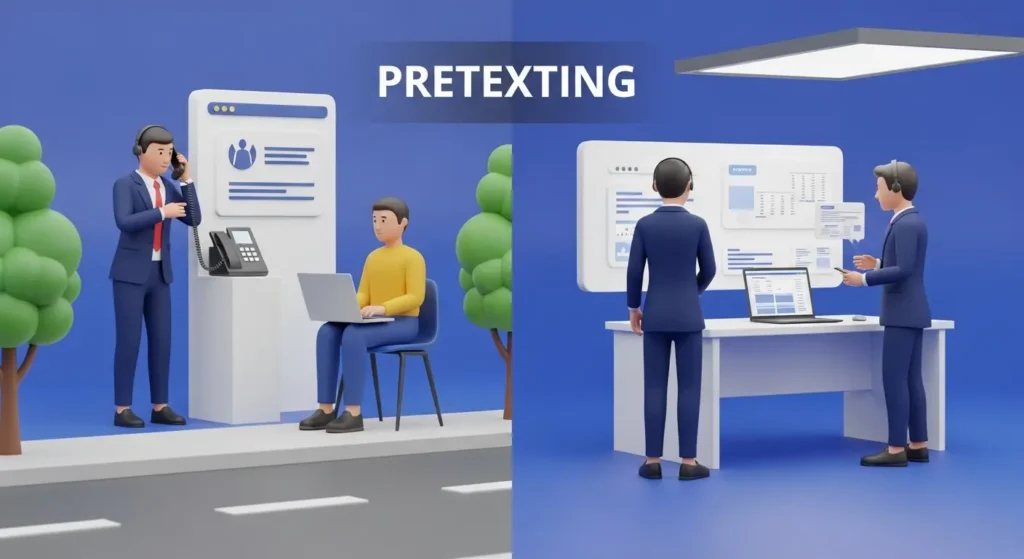 Pretexting dalam Cybersecurity: Memahami Ancaman dan Strategi Pelajari tentang pretexting dalam cybersecurity dan cara melindungi diri Anda dari ancaman ini. Dapatkan wawasan berharga dari Widya Security.