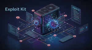 Exploit Kit: Ancaman Tersembunyi dalam Cybersecurity Artikel ini membahas mengenai Exploit Kit, risiko, cara melindungi diri dan pentingnya penetration testing.