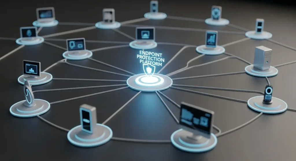 Endpoint Protection Platform: Solusi Keamanan Sibernya dalam Cybersecurity Artikel ini membahas tentang Endpoint Protection Platform dan pentingnya dalam keamanan siber.