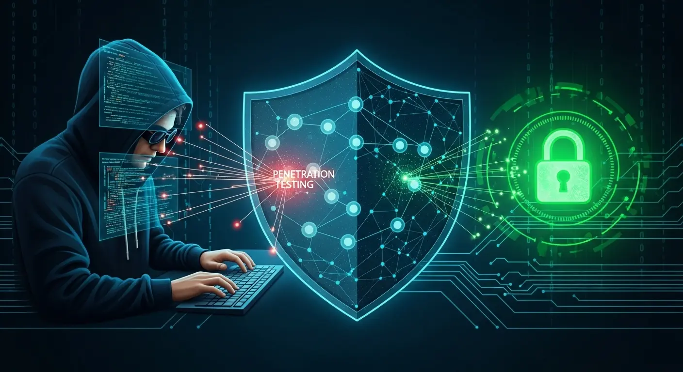 Keamanan Sistem Melalui Penetration Testing Pelajari pentingnya penetration testing untuk keamanan jaringan dan sistem di Widya Security.