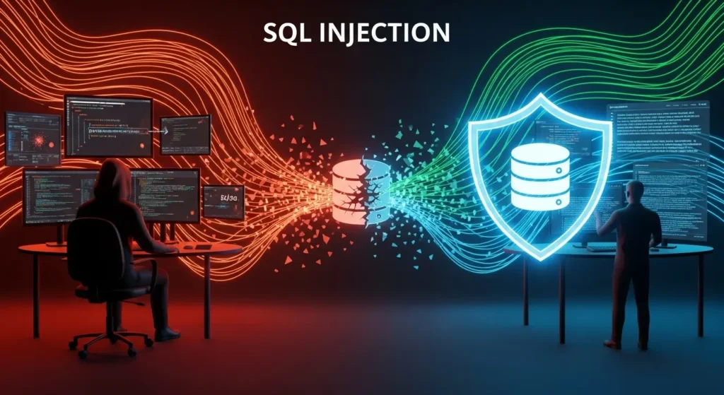 SQL Injection: Serangan Siber dan Cara Melindungi Aplikasi Kita Pelajari tentang SQL Injection, dampaknya, dan langkah pencegahan yang diperlukan untuk melindungi data aplikasi kita dari ancaman siber.