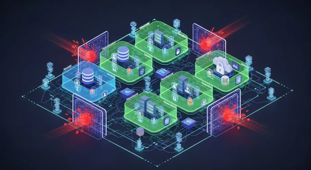 Microsegmentation dalam Cybersecurity: Solusi Cerdas untuk Keamanan Data Artikel ini menjelaskan tentang microsegmentation dalam cybersecurity dan bagaimana ia dapat meningkatkan keamanan data dengan pendekatan yang lebih granular.