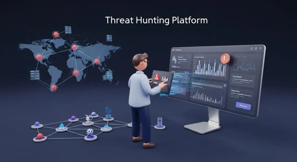Keunggulan Threat Hunting Platform dalam Keamanan Siber Review informatif tentang Threat Hunting Platform dan pentingnya dalam cybersecurity.