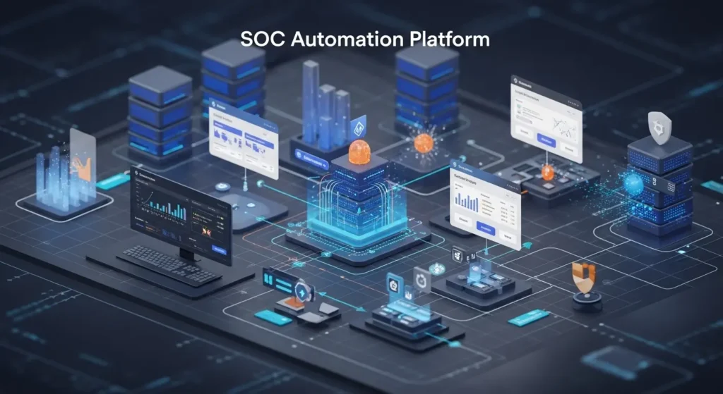 SOC Automation Platform dalam Keamanan Siber Temukan bagaimana SOC Automation Platform membantu melindungi data Anda dari ancaman siber.
