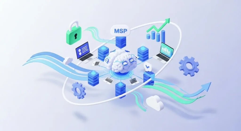 Managed Service Provider: Optimalisasi Layanan TI dan Keamanan Data Artikel ini membahas Managed Service Provider dan bagaimana mereka membantu perusahaan dalam pengelolaan infrastruktur TI dan keamanan data.