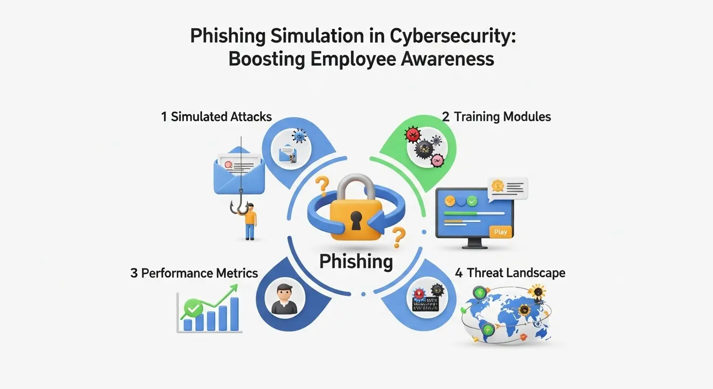 Studi Kasus: Phishing Simulation dalam Keamanan Siber Artikel ini menjelaskan tentang phishing simulation dalam keamanan siber. Temukan cara meningkatkan kesadaran karyawan terhadap serangan siber!