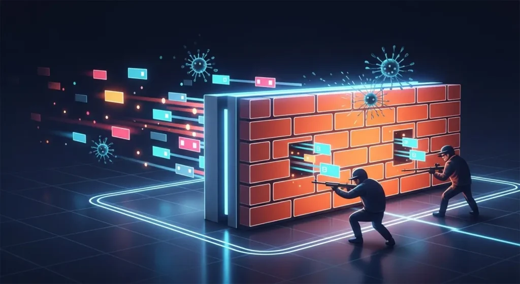 Firewall: Solusi Keamanan Jaringan dari Serangan Siber Pelajari kelebihan dan kekurangan firewall sebagai solusi keamanan jaringan untuk melindungi dari ancaman siber dan menjaga keamanan data.
