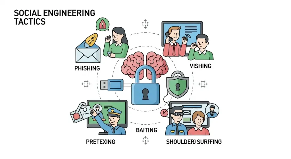 Apa Itu Social Engineering? Memahami Cara Kerja dan Metodenya Pelajari tentang social engineering, bagaimana cara kerjanya, serta contoh dan metode yang digunakan dalam serangan cyber. Jaga keamanan informasi Anda.