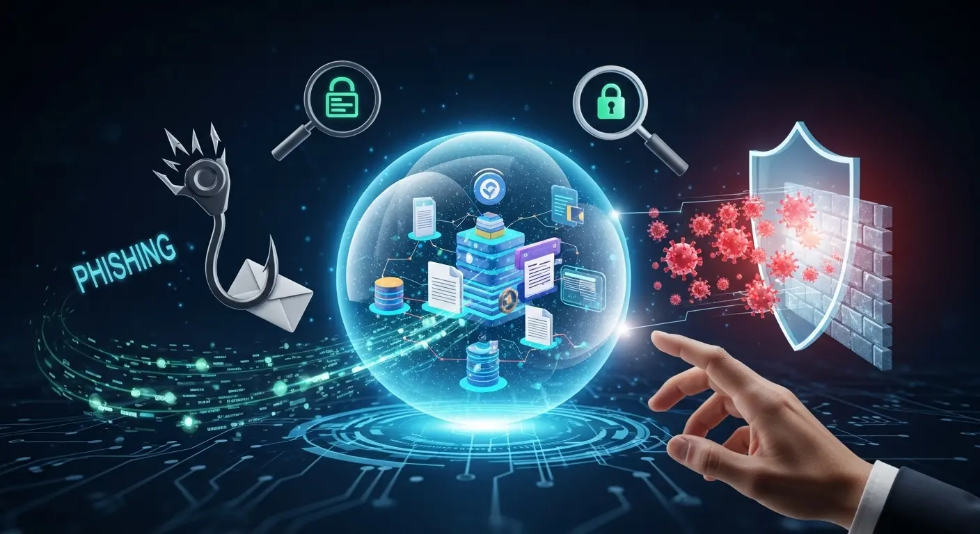 Kejahatan Daring: Cara Mencegah Phishing dan Melindungi Data Perusahaan Artikel ini membahas phishing, kejahatan daring, dan cara mencegahnya serta dampaknya terhadap perusahaan. Pelajari lebih lanjut agar data perusahaan aman.