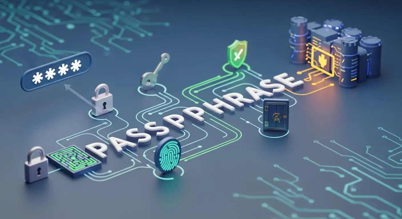 Kenali Passphrase dalam Cybersecurity untuk Keamanan Data Anda Mengenal Passphrase dalam Cybersecurity untuk perlindungan data Anda. Pelajari pentingnya menggunakan passphrase dibandingkan password biasa.
