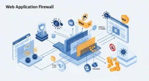 Web Application Firewall: Pentingnya dalam Cybersecurity Artikel ini membahas tentang pentingnya Web Application Firewall dalam bidang cybersecurity.