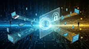 Perlindungan Data Pribadi dalam Era Transformasi Digital Artikel ini membahas tentang perlindungan data pribadi, UU PDP, tantangan dalam implementasi, dan pentingnya keamanan siber di Indonesia.