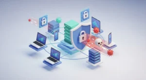 Endpoint Protection: Solusi Keamanan Siber Terbaik Artikel ini membahas pentingnya Endpoint Protection dalam menjaga keamanan data di era digital, dengan fokus pada layanan Widya Security.