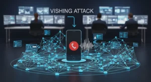 Understanding Voice Phishing (Vishing) dalam Cybersecurity Artikel ini membahas mengenai Voice Phishing (vishing) dalam cybersecurity, termasuk cara kerja, dampak, dan pencegahannya.