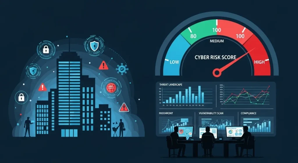 Cyber Risk Scoring Perusahaan dalam Bidang Cybersecurity Pelajari pentingnya cyber risk scoring dalam dunia cybersecurity dan bagaimana perusahaan dapat mengimplementasikannya secara efektif.