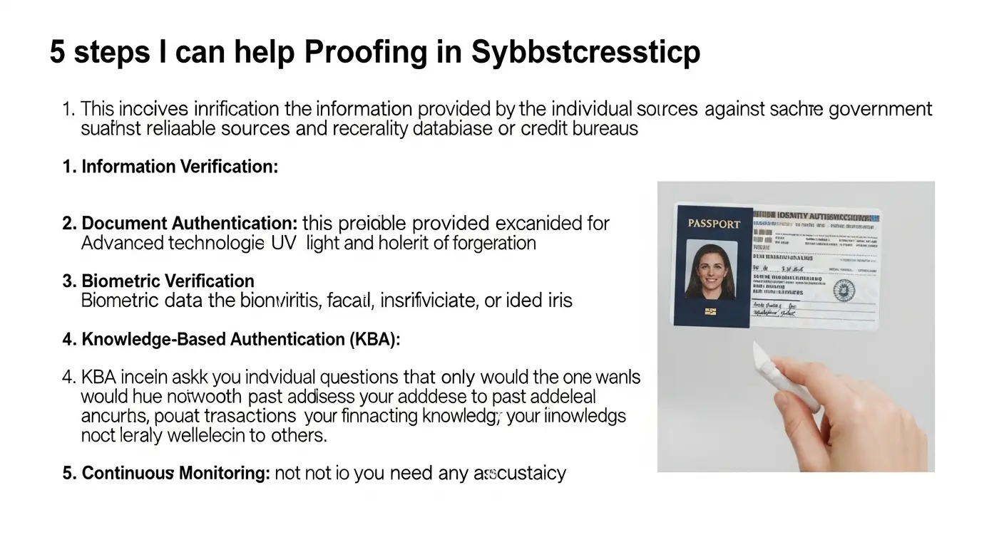 5 Langkah Identity Proofing di Dunia Cybersecurity Dalam artikel ini, kita membahas pentingnya identity proofing dalam cybersecurity dan langkah-langkah yang perlu diterapkan.