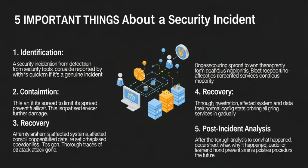 5 Hal Penting Tentang Security Incident dalam Cybersecurity Mengetahui lebih dalam tentang security incident dan cara penanganannya dalam dunia cybersecurity.