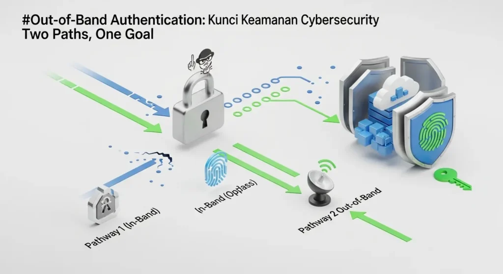 Out-of-Band Authentication: Kunci Keamanan Cybersecurity Telusuri pentingnya Out-of-Band Authentication dalam meningkatkan keamanan data dan sistem di dunia cybersecurity yang semakin kompleks.