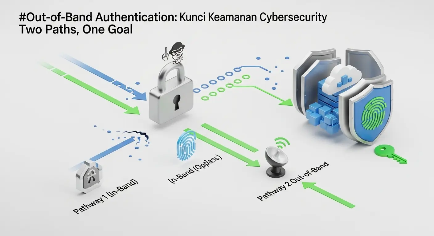 Out-of-Band Authentication: Kunci Keamanan Cybersecurity Telusuri pentingnya Out-of-Band Authentication dalam meningkatkan keamanan data dan sistem di dunia cybersecurity yang semakin kompleks.