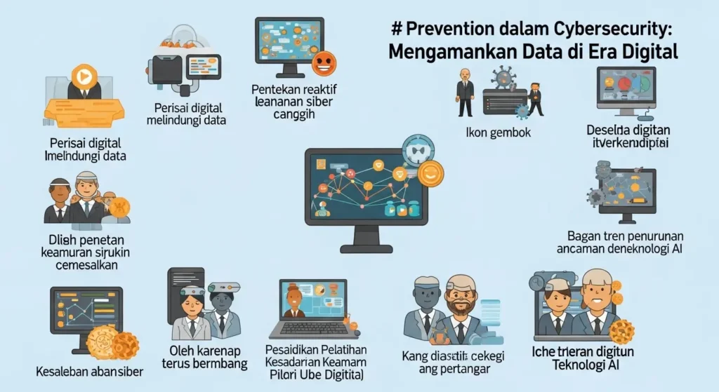 Prevention dalam Cybersecurity: Mengamankan Data di Era Digital Artikel ini membahas pentingnya prevention dalam cybersecurity dengan fokus pada strategi pencegahan yang efektif dan inovatif di era digital.
