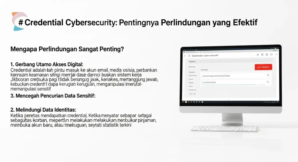 Credential Cybersecurity: Pentingnya Perlindungan yang Efektif Artikel ini membahas pentingnya perlindungan credential dalam cybersecurity, disertai langkah-langkah dan statistik terkini.