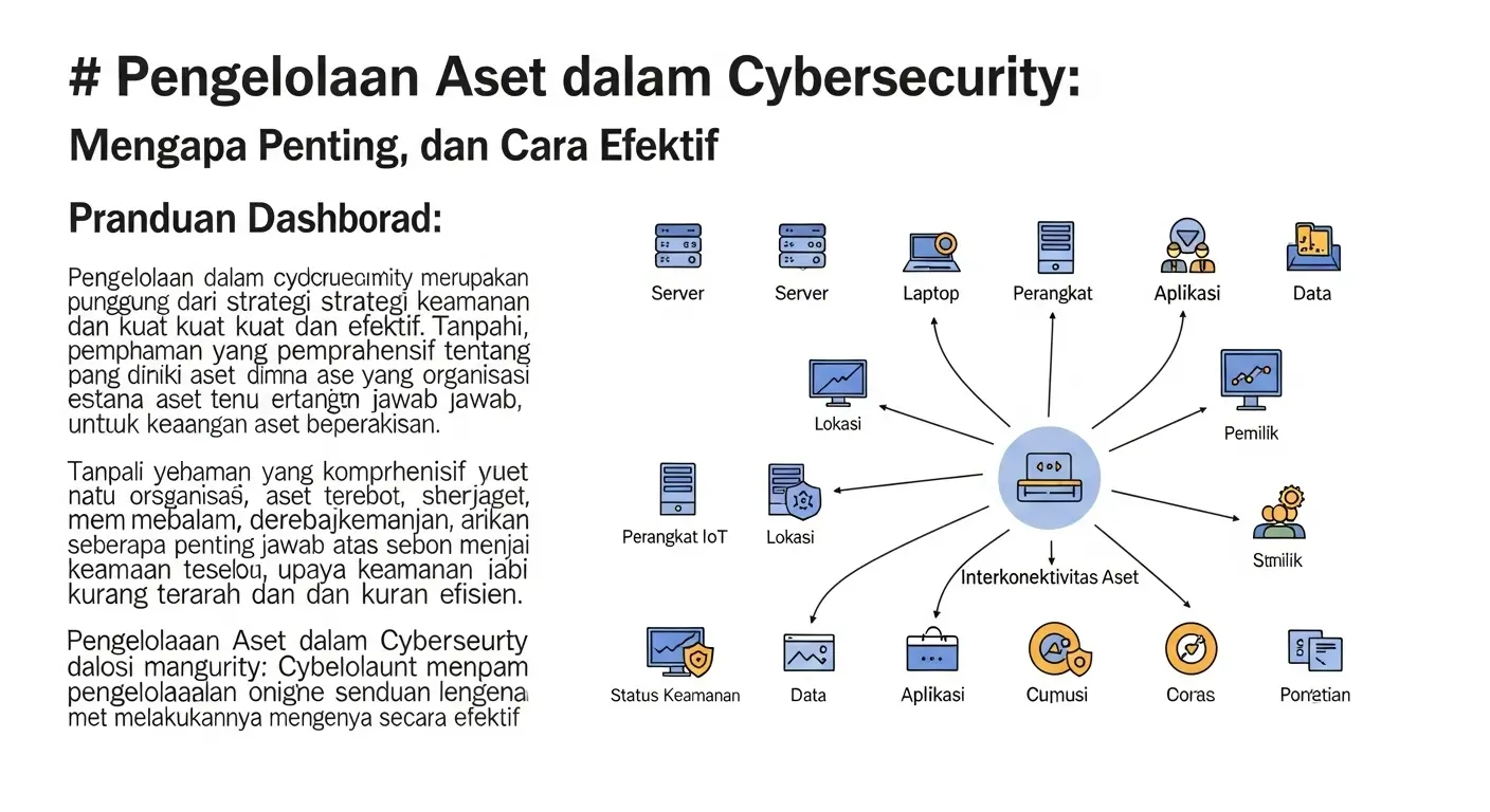 Pengelolaan Aset dalam Cybersecurity: Panduan Lengkap Artikel ini membahas pengelolaan aset dalam cybersecurity, mengapa penting, dan cara efektif untuk melakukannya.