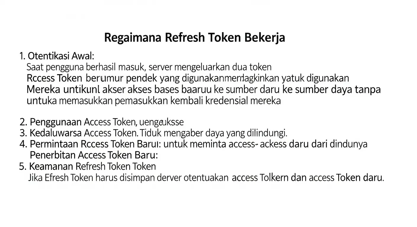 Penggunaan Refresh Token dalam Cybersecurity Memahami penggunaan Refresh Token dalam cybersecurity dengan studi kasus dari Widya Security.