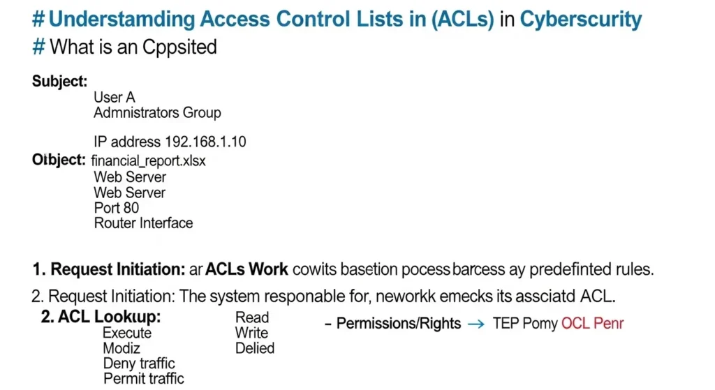 Access Control List dalam Cybersecurity: Pentingnya dan Cara Kerja Pelajari tentang Access Control List (ACL) dalam cybersecurity. Apa itu, bagaimana cara kerjanya, dan mengapa penting untuk keamanan data dan jaringan Anda.