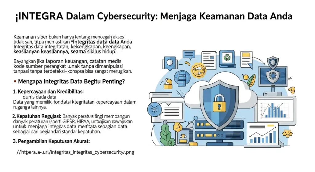 Integritas dalam Cybersecurity: Menjaga Keamanan Data Anda Pelajari pentingnya integritas dalam keamanan siber dan bagaimana Widya Security berkontribusi dalam penetration testing untuk menjaga keamanan data di Indonesia.