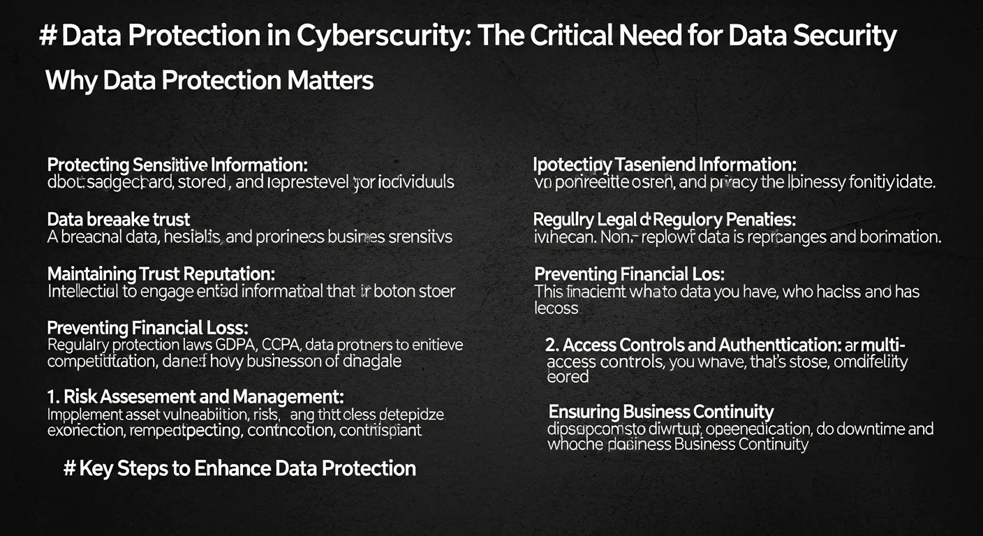 Data Protection di Dunia Cybersecurity: Pentingnya Perlindungan Data Artikel tentang pentingnya perlindungan data dalam cybersecurity dan langkah-langkah untuk melindunginya.