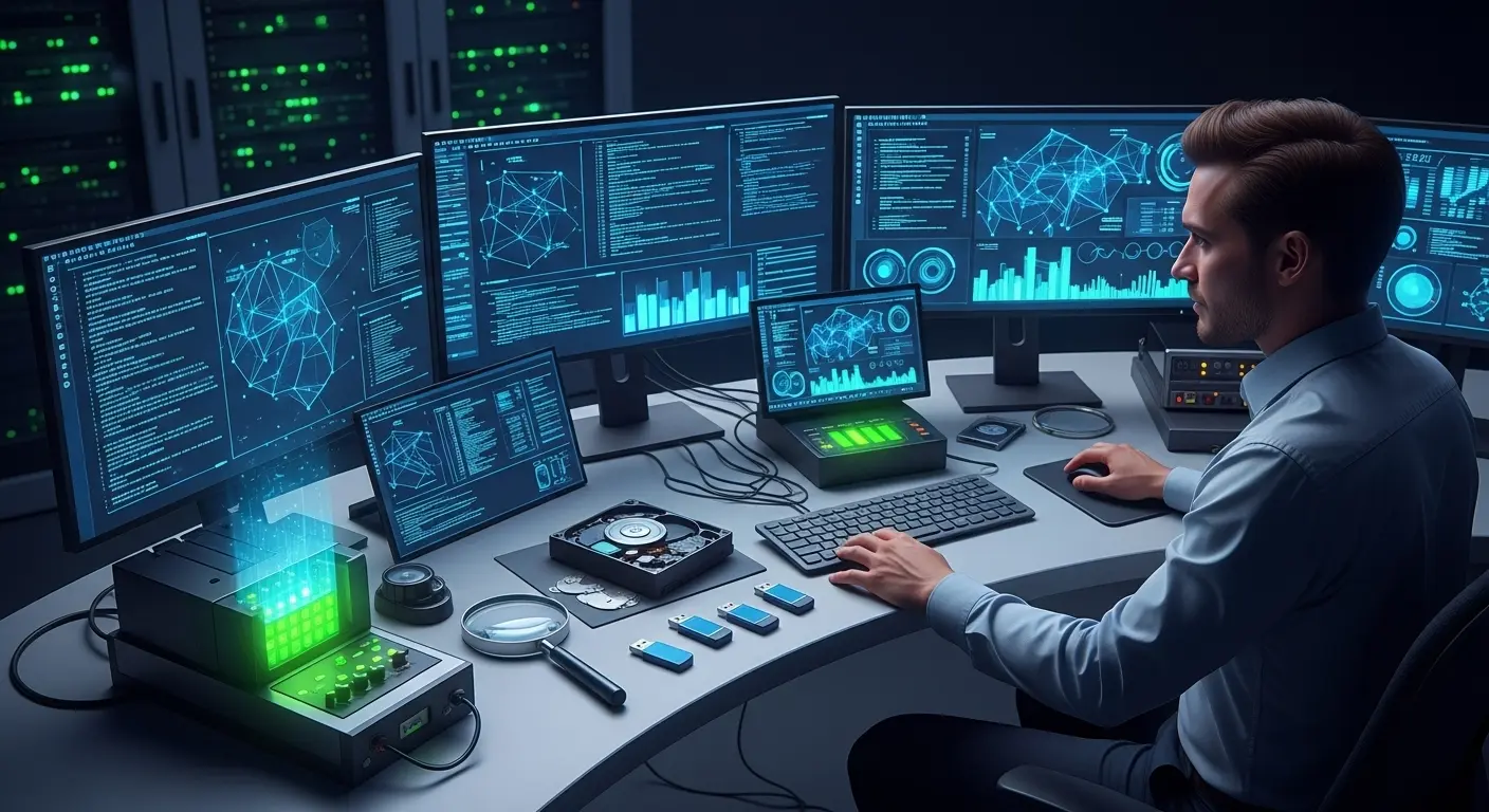 Menjadi Digital Forensic Analyst yang Handal Pelajari peran Digital Forensic Analyst di dunia cyber security dan bagaimana cara melindungi data digital serta mengungkap kejahatan digital.