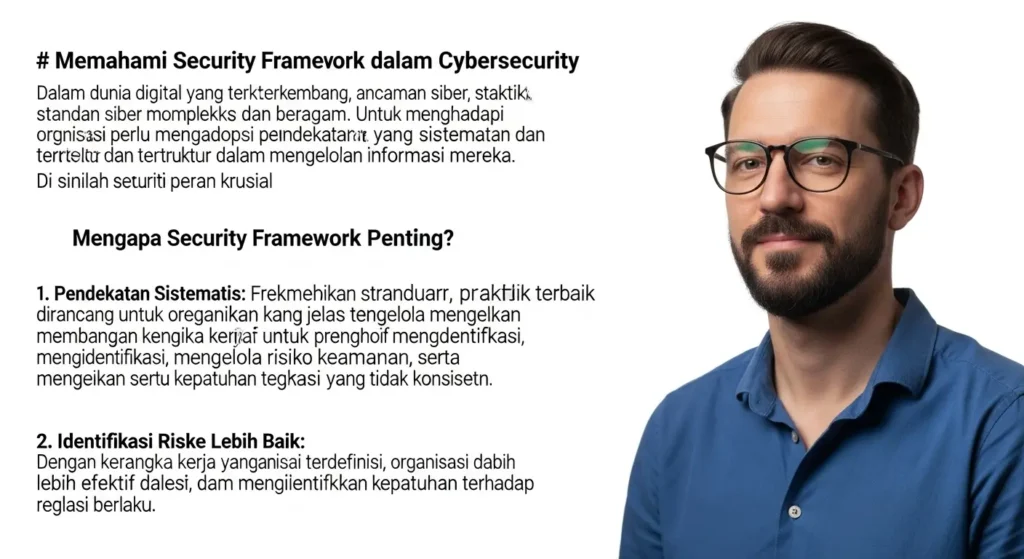 Memahami Security Framework dalam Cybersecurity Artikel ini membahas pentingnya security framework dalam dunia cybersecurity, termasuk contoh framework populer dan cara implementasinya.