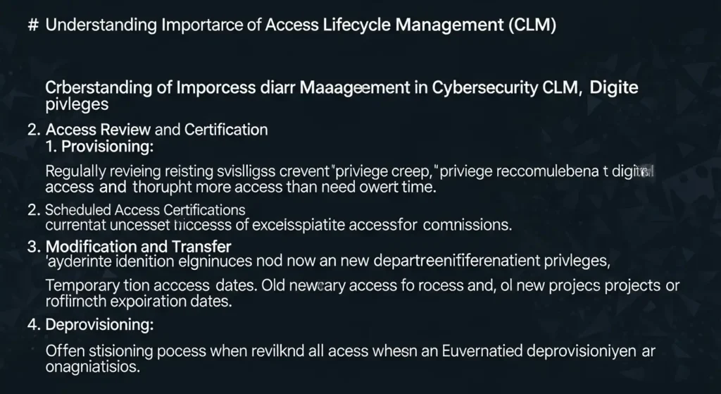 Access Lifecycle Management: Keamanan Cyber di Era Digital Mengenal lebih dalam tentang Access Lifecycle Management dalam konteks cybersecurity dan bagaimana pentingnya bagi organisasi.