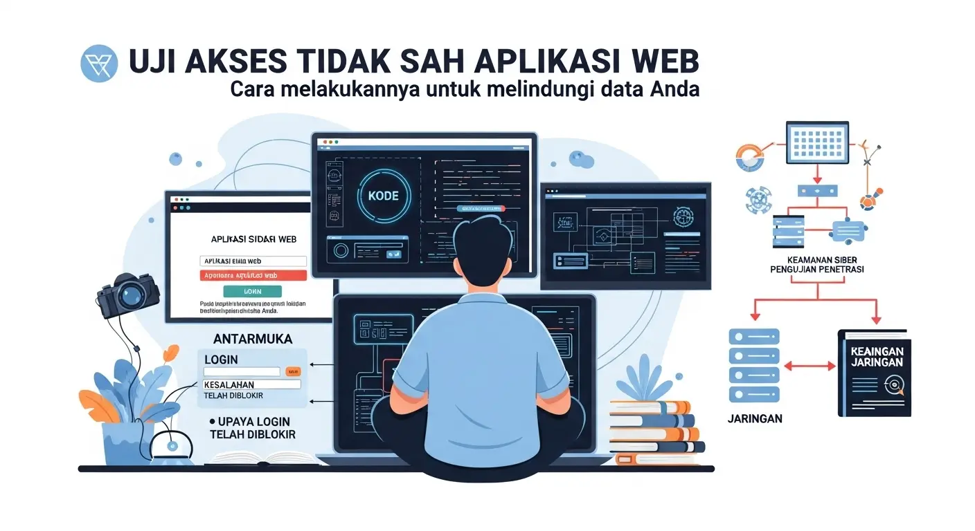 Uji Akses Tidak Sah Aplikasi Web dalam Cybersecurity Mempelajari pentingnya uji akses tidak sah aplikasi web dan cara melakukannya untuk melindungi data Anda.