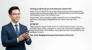 Uji Penetrasi pada Sistem POS dalam Cybersecurity Pelajari pentingnya uji penetrasi pada sistem POS dalam keamanan siber dan tips untuk menjaga data Anda aman.