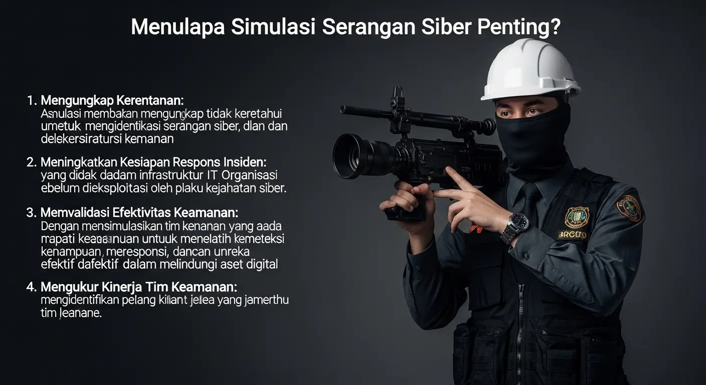 Simulasi Serangan Cyber dalam Bidang Cybersecurity Mengapa simulasi serangan cyber itu penting dan bagaimana Widya Security dapat membantu?
