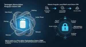 Pengujian Sistem CRM dalam Bidang Cybersecurity Artikel ini membahas pentingnya pengujian sistem CRM dalam bidang cybersecurity dengan fokus pada metode, tantangan, dan solusi.