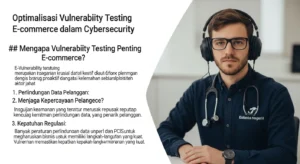 Optimalisasi Vulnerability Testing E-commerce dalam Cybersecurity Artikel ini membahas tentang pentingnya vulnerability testing untuk e-commerce dalam bidang cybersecurity.