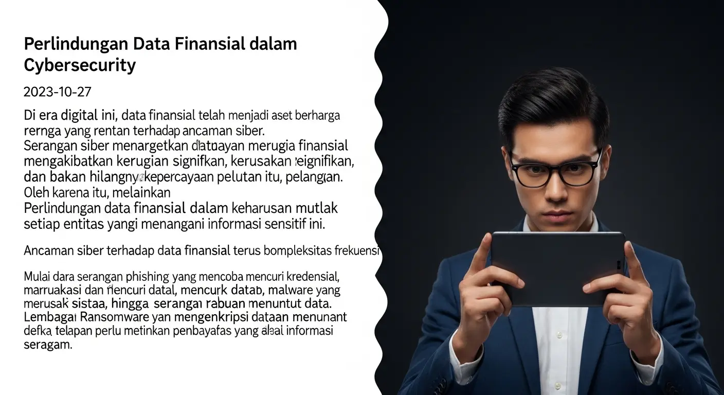 Perlindungan Data Finansial dalam Cybersecurity Artikel ini membahas tentang pentingnya perlindungan data finansial dalam cybersecurity dan bagaimana Widya Security membantu dalam hal ini.