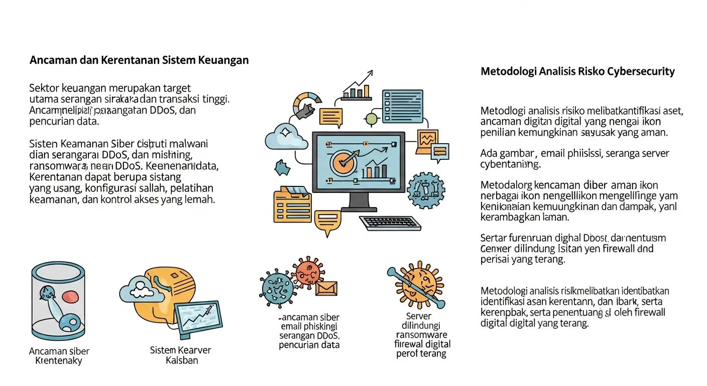 Analisis Risiko Sistem Keuangan dalam Cybersecurity Panduan lengkap analisis risiko sistem keuangan untuk keamanan siber.